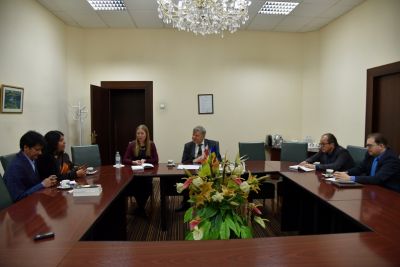 Reprezentanți din India au vizitat Universitatea